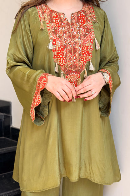 Nalini Embroidered Co ord Set