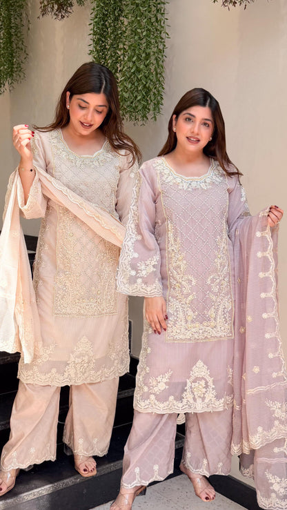 Zaakira Embroidered Pakistani Suit Set