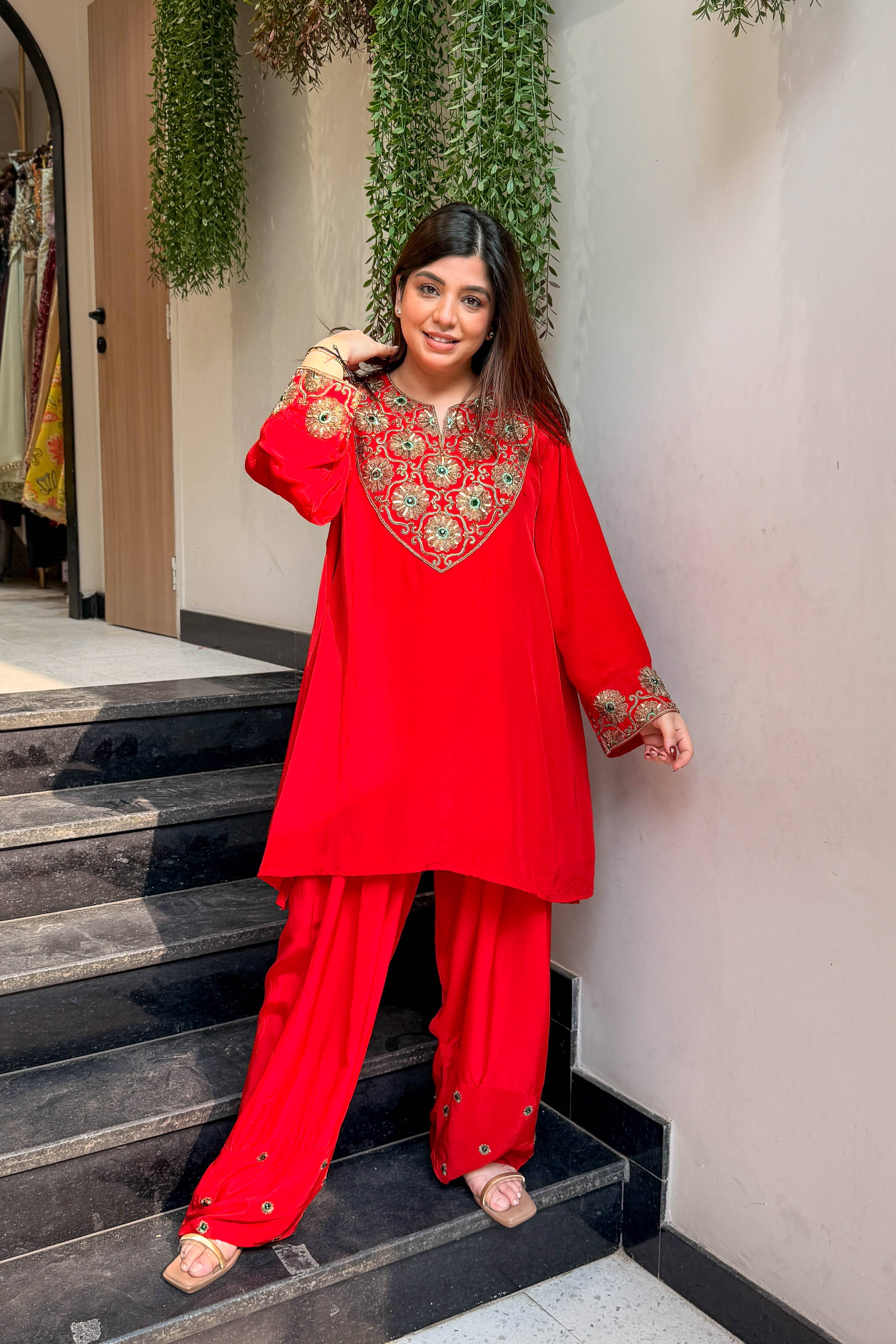 Yukti Embroidered Co ord Set