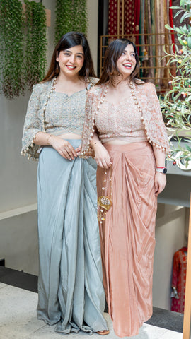 Anahita Hand Embroidered Three Piece Set