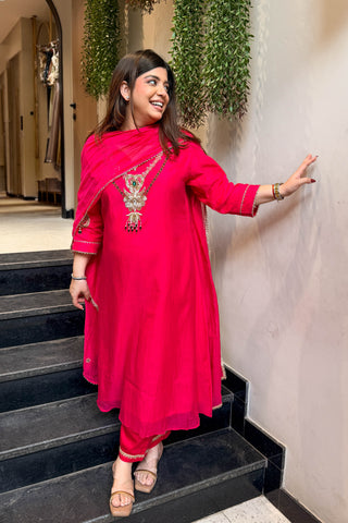 Narmina Hand Embroidered Suit Set