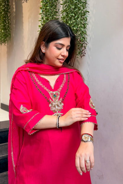 Narmina Hand Embroidered Suit Set