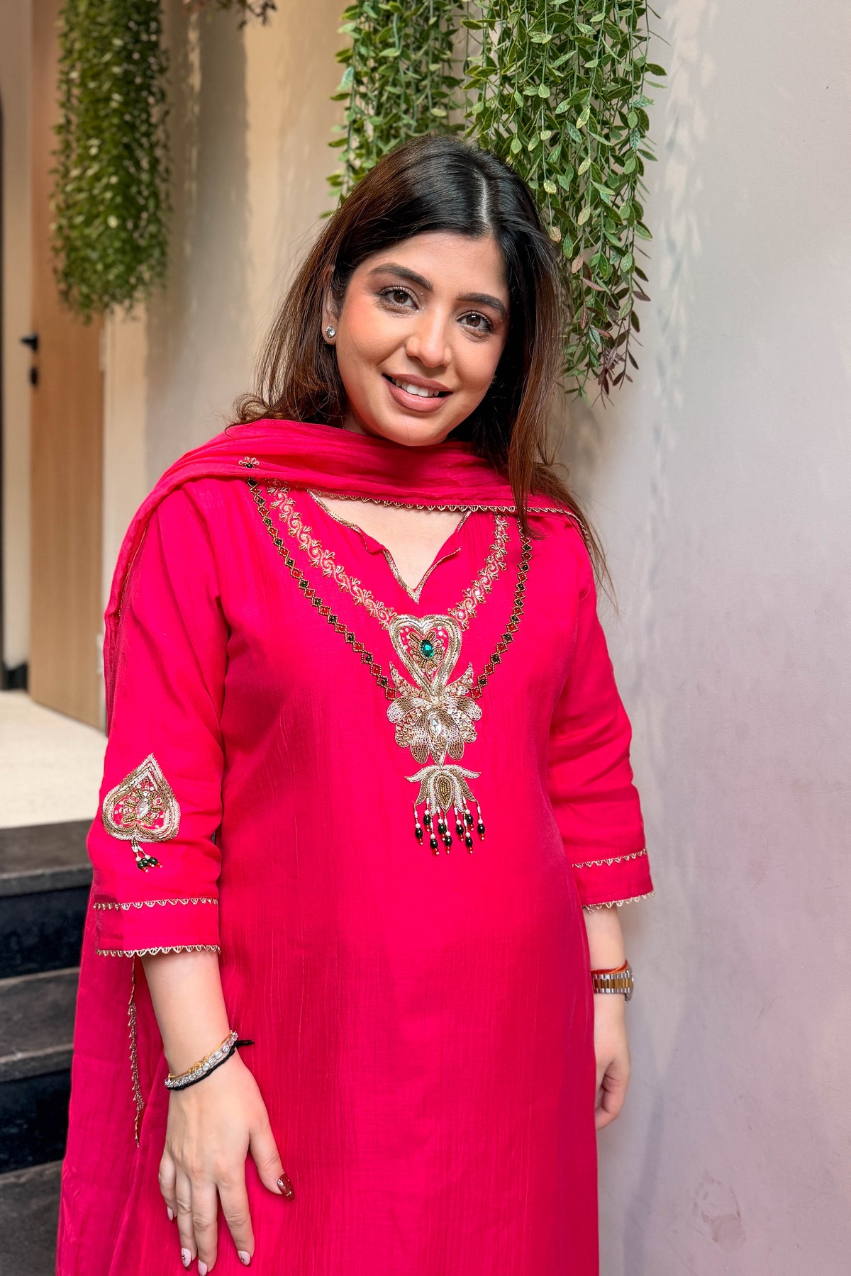 Narmina Hand Embroidered Suit Set