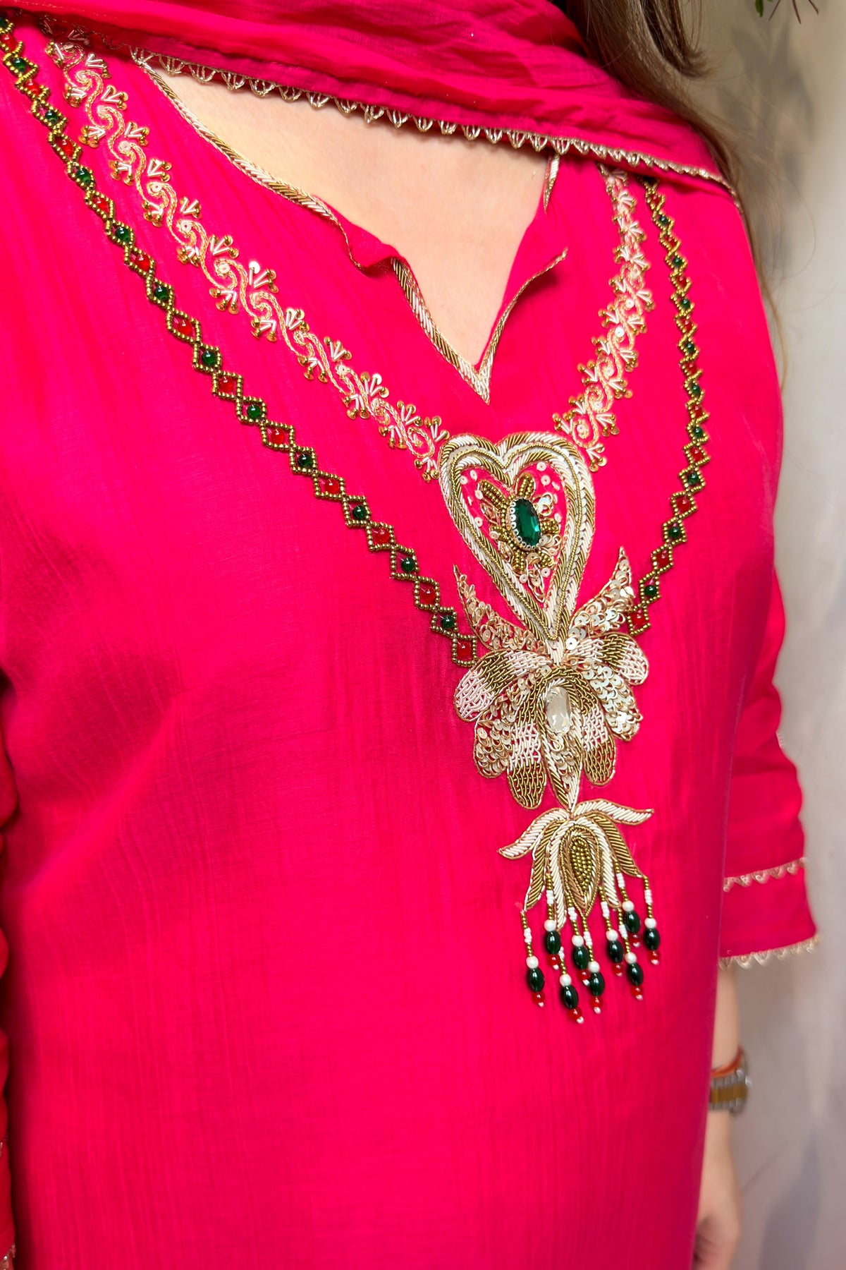 Narmina Hand Embroidered Suit Set