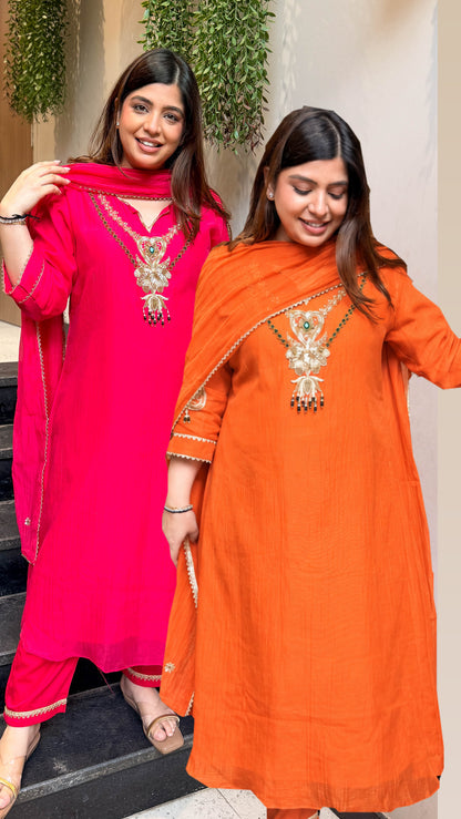 Narmina Hand Embroidered Suit Set