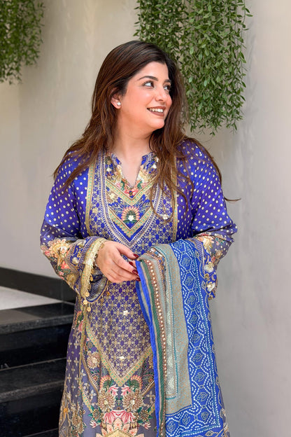 Rishika Embroidered Suit Set