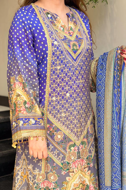 Rishika Embroidered Suit Set