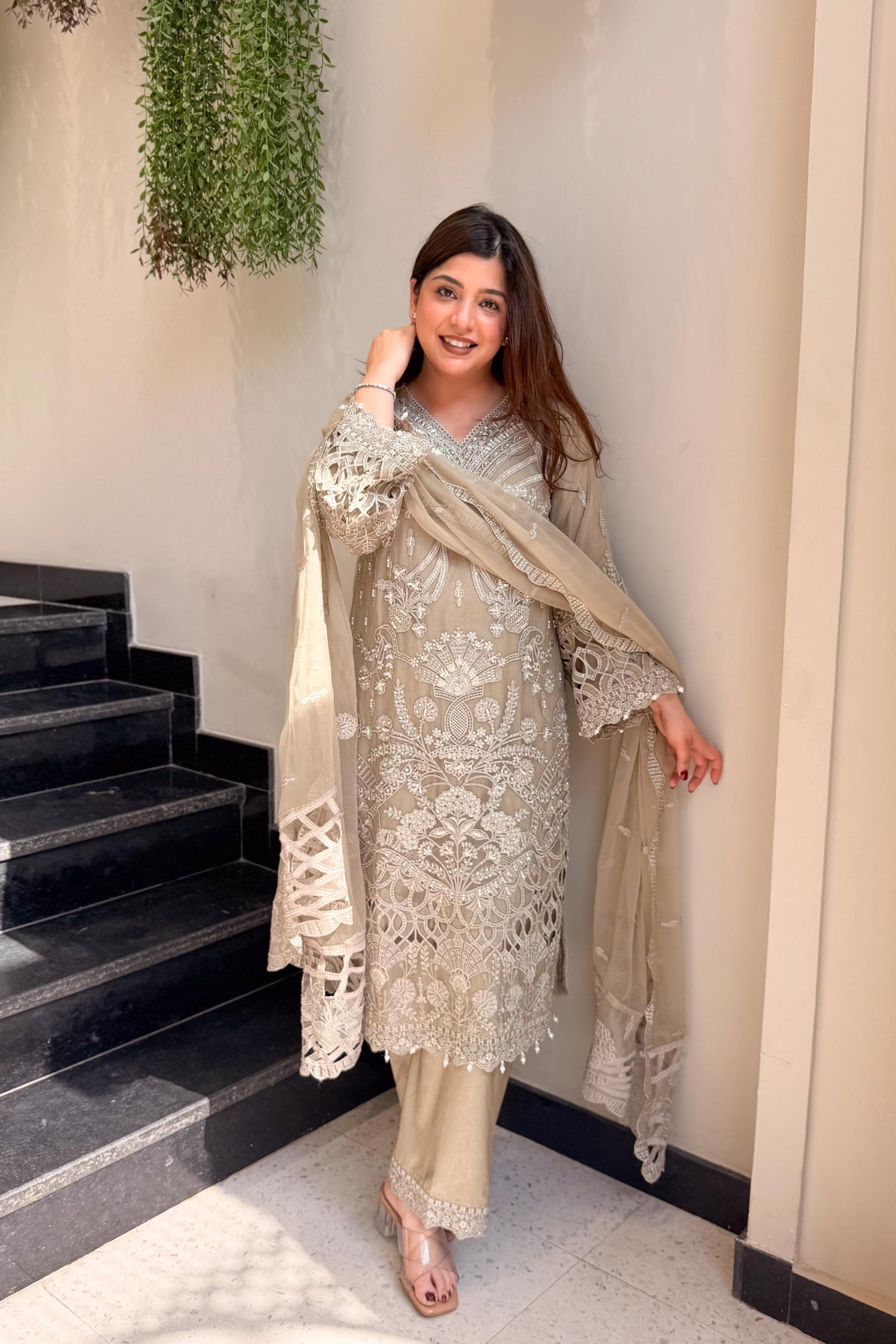 Noorain Embroidered Pakistani Suit Set