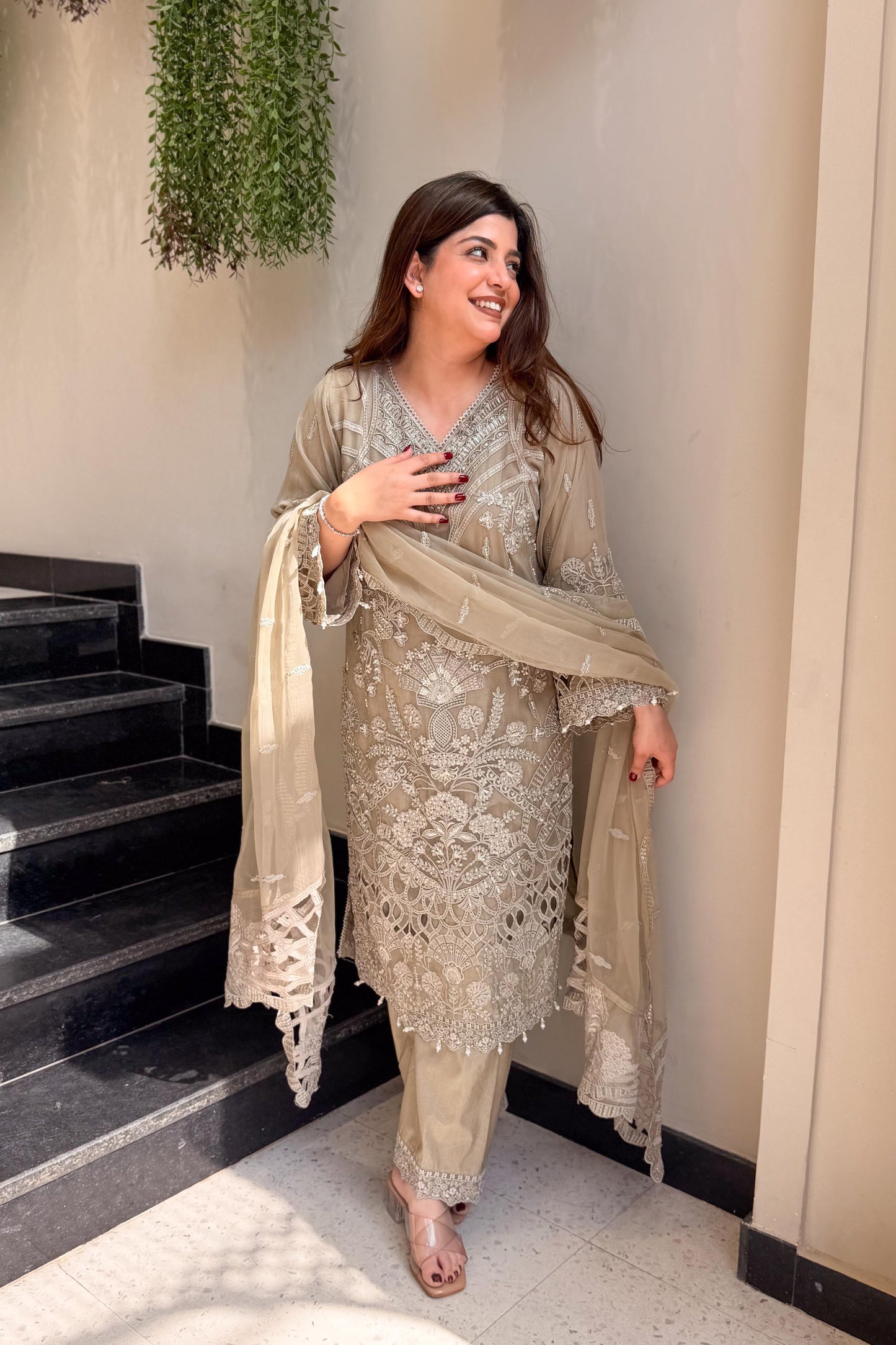 Noorain Embroidered Pakistani Suit Set