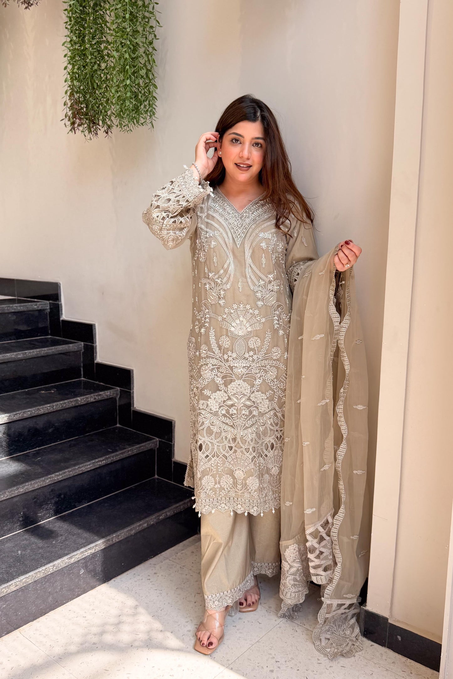 Noorain Embroidered Pakistani Suit Set