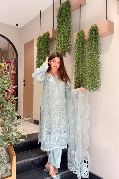 Noorain Embroidered Pakistani Suit Set