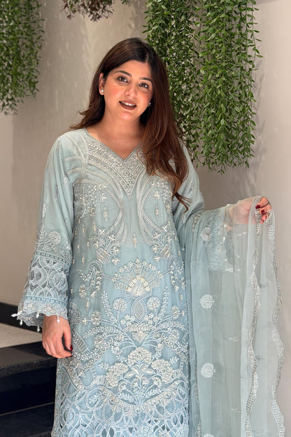 Noorain Embroidered Pakistani Suit Set