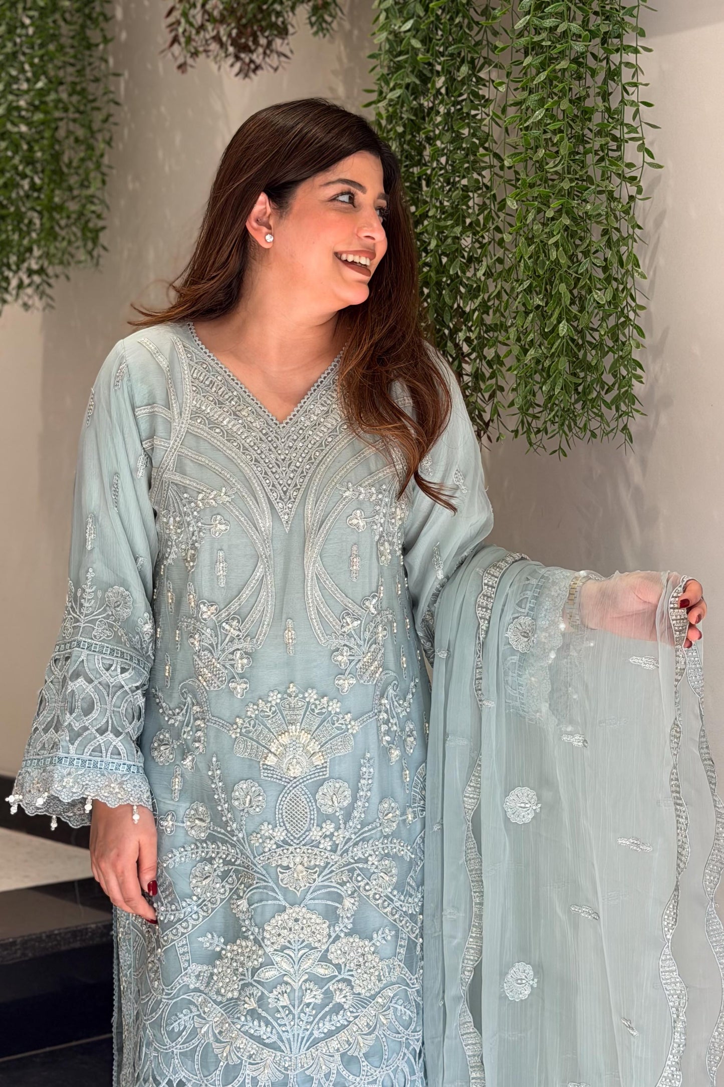Noorain Embroidered Pakistani Suit Set