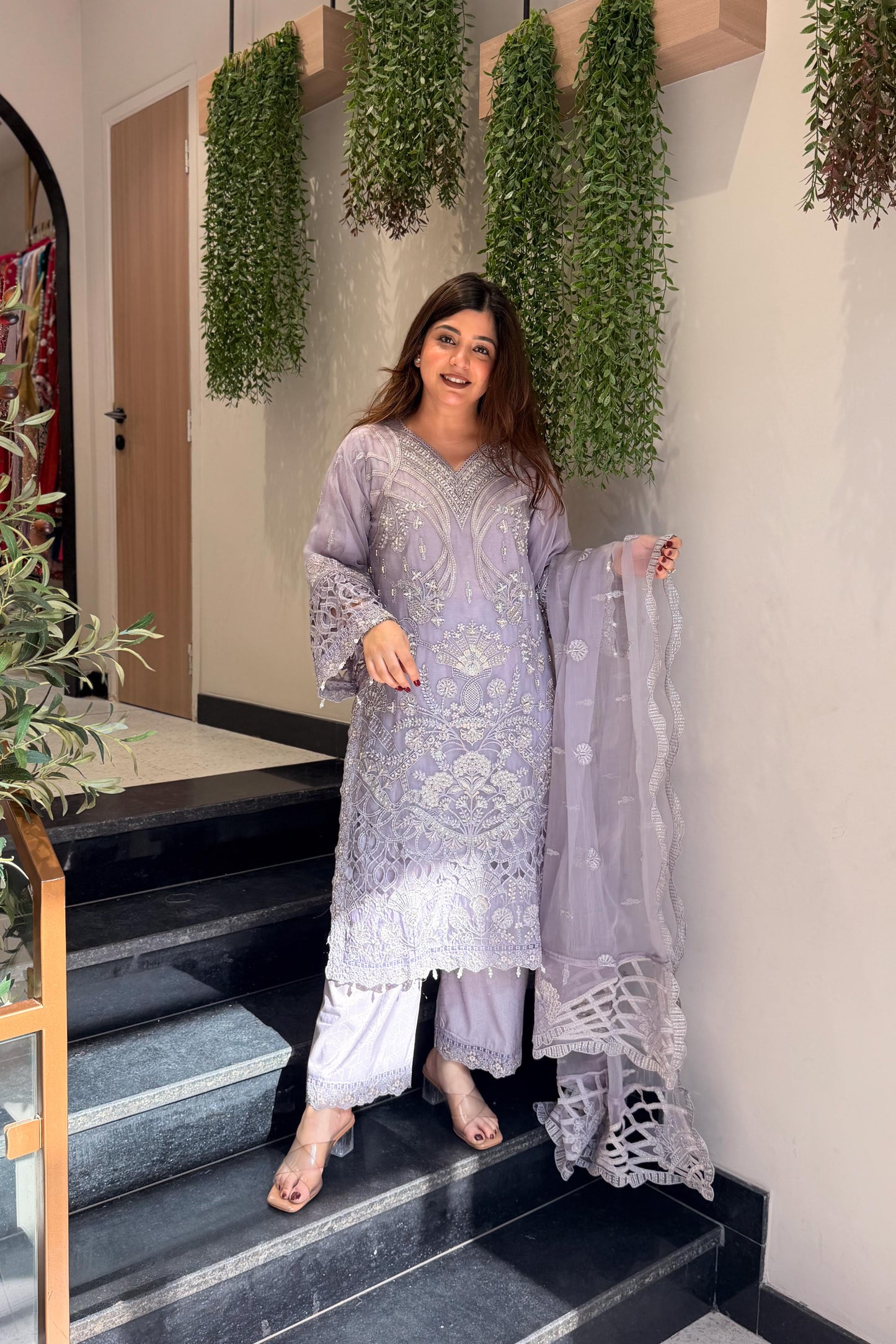 Noorain Embroidered Pakistani Suit Set