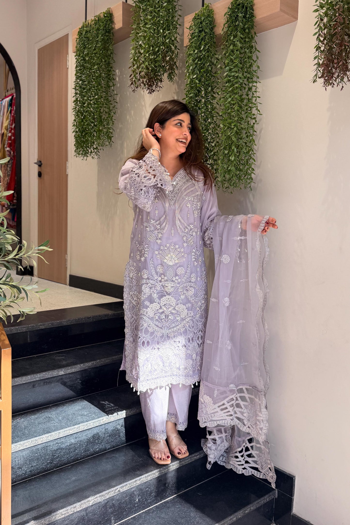 Noorain Embroidered Pakistani Suit Set