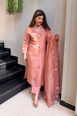 Aira Mirror Work Suit Set