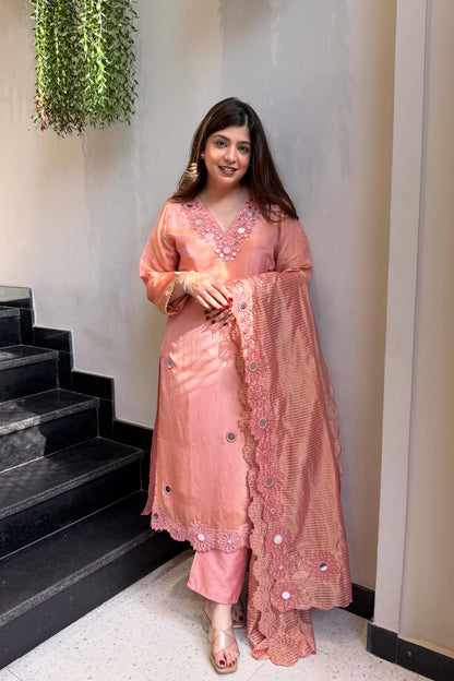 Aira Mirror Work Suit Set