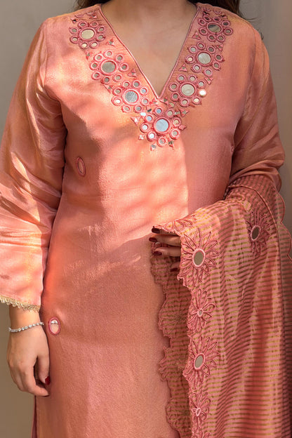 Aira Mirror Work Suit Set