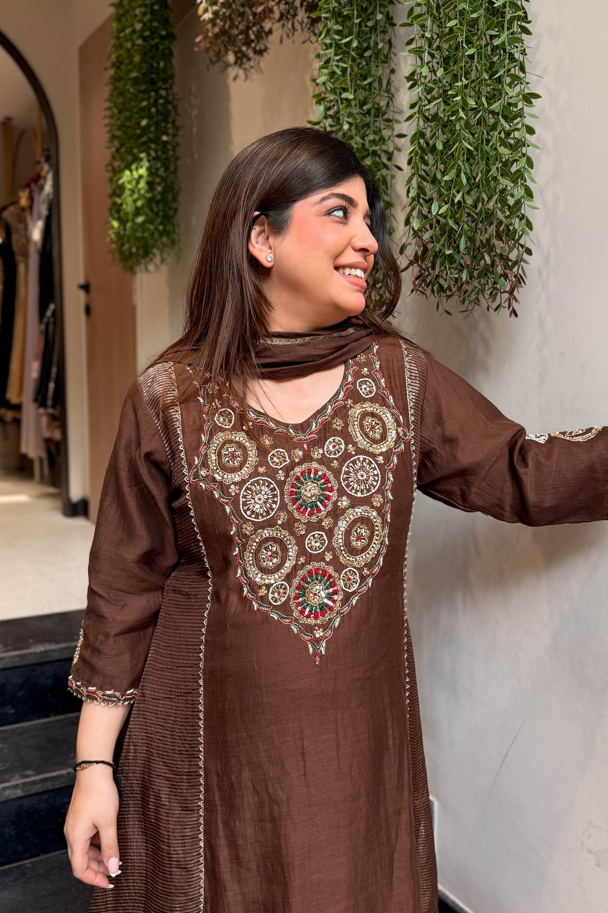 Shavika Hand Embroidered Suit Set