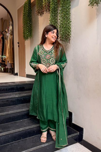 Shavika Hand Embroidered Suit Set