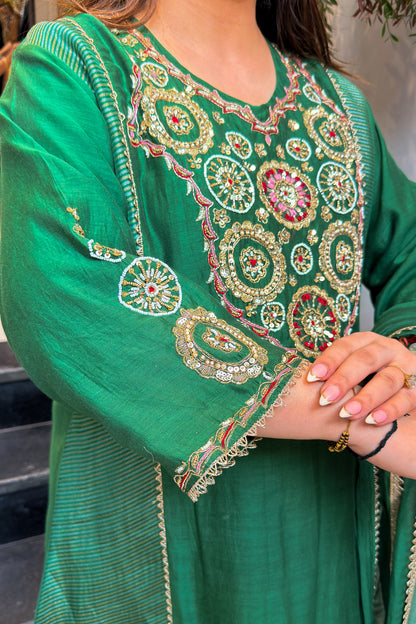 Shavika Hand Embroidered Suit Set