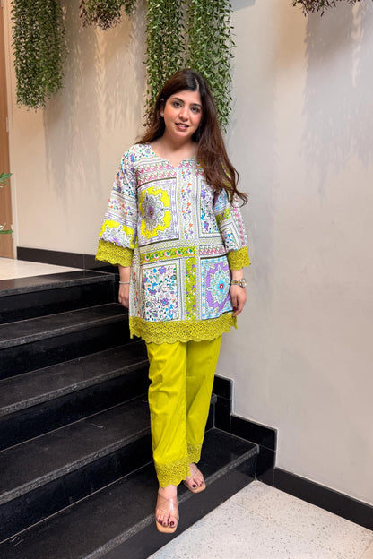 Fakira Printed Cord Set