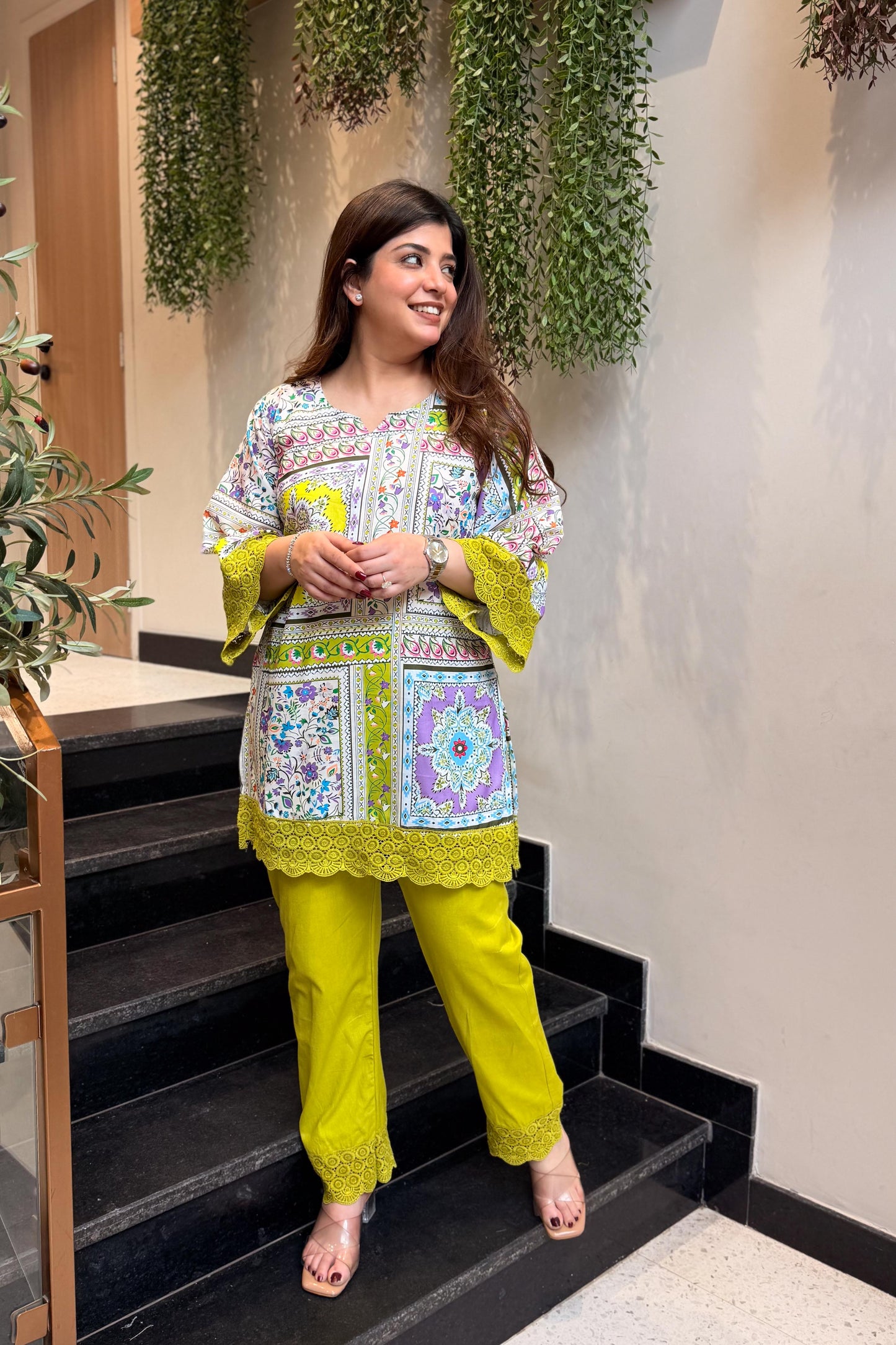 Fakira Printed Cord Set