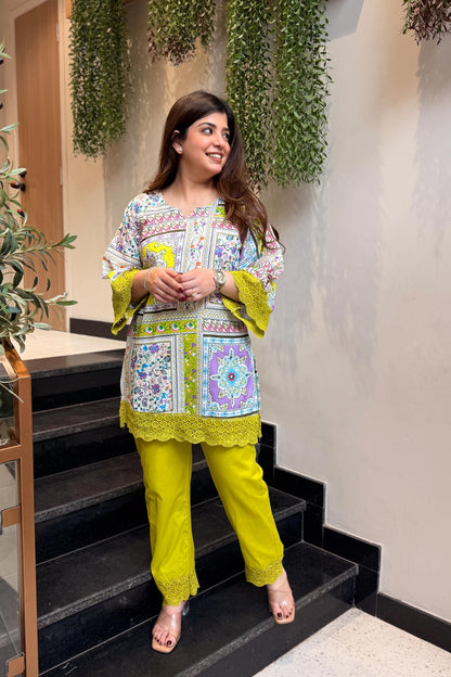 Fakira Printed Cord Set