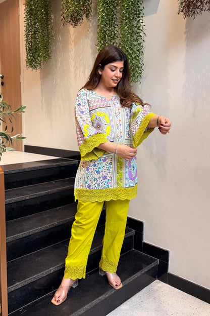 Fakira Printed Cord Set