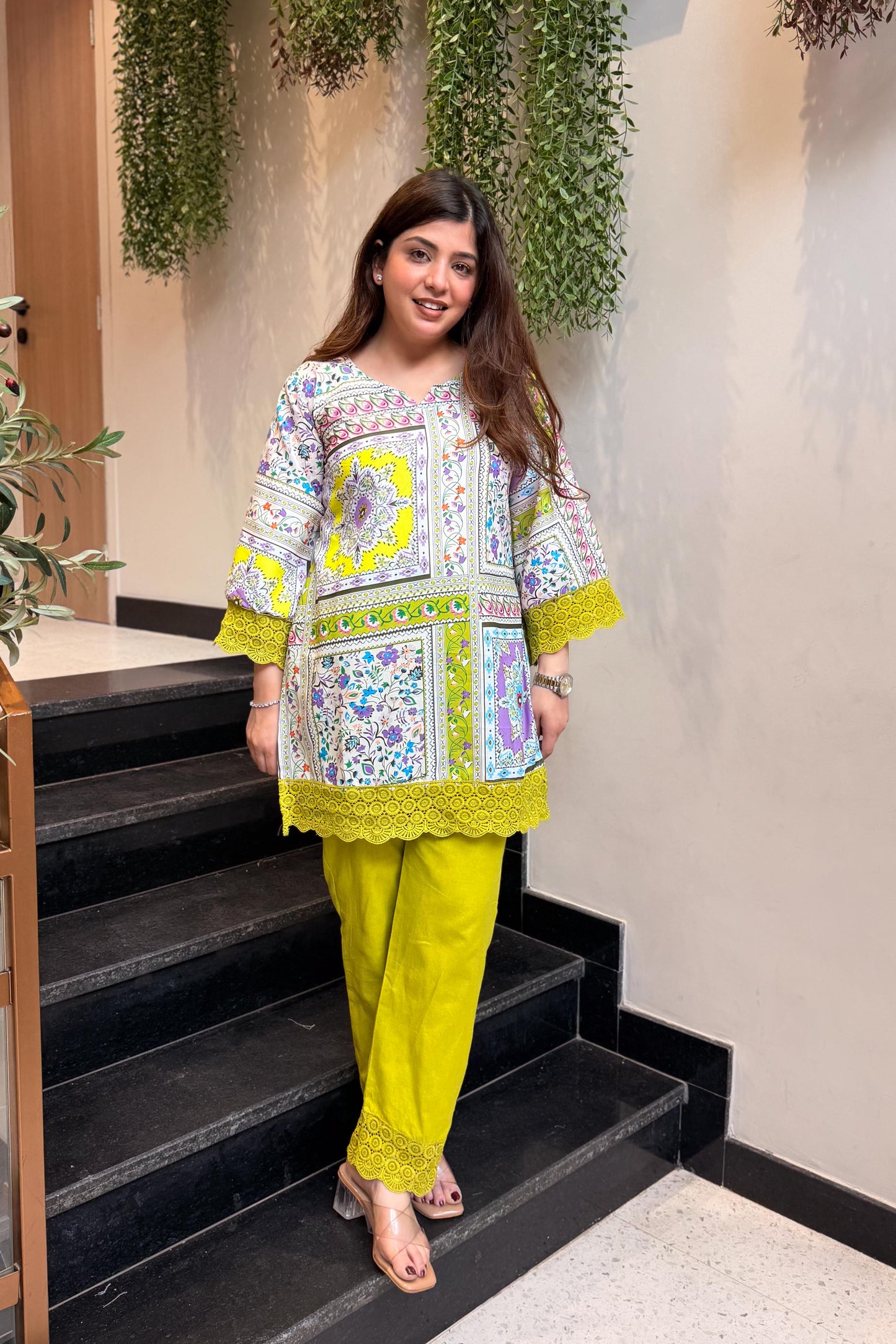 Fakira Printed Cord Set