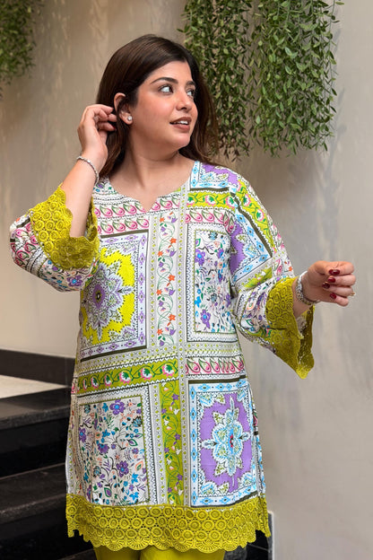 Fakira Printed Cord Set