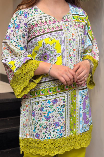 Fakira Printed Cord Set