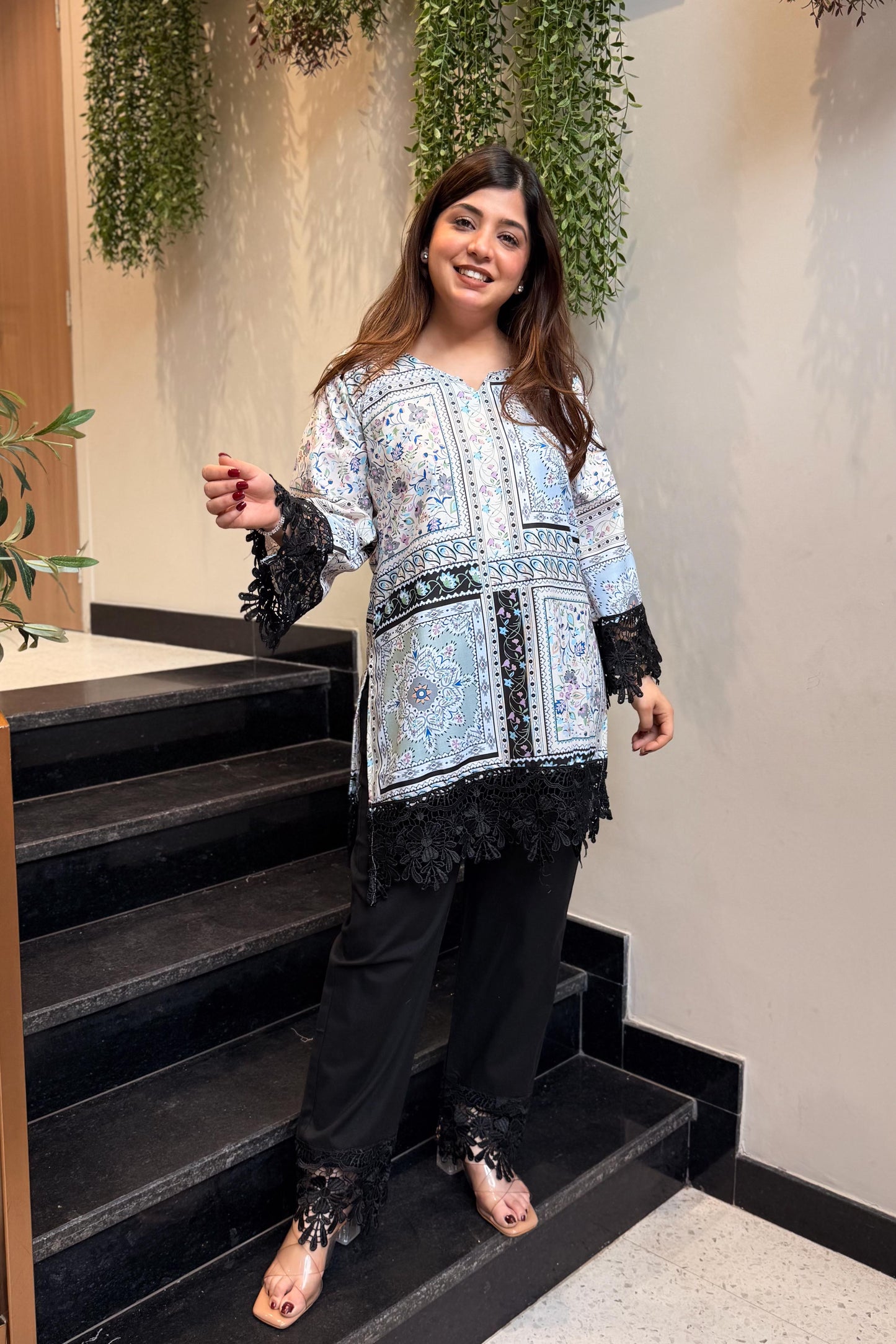 Fakira Printed Cord Set