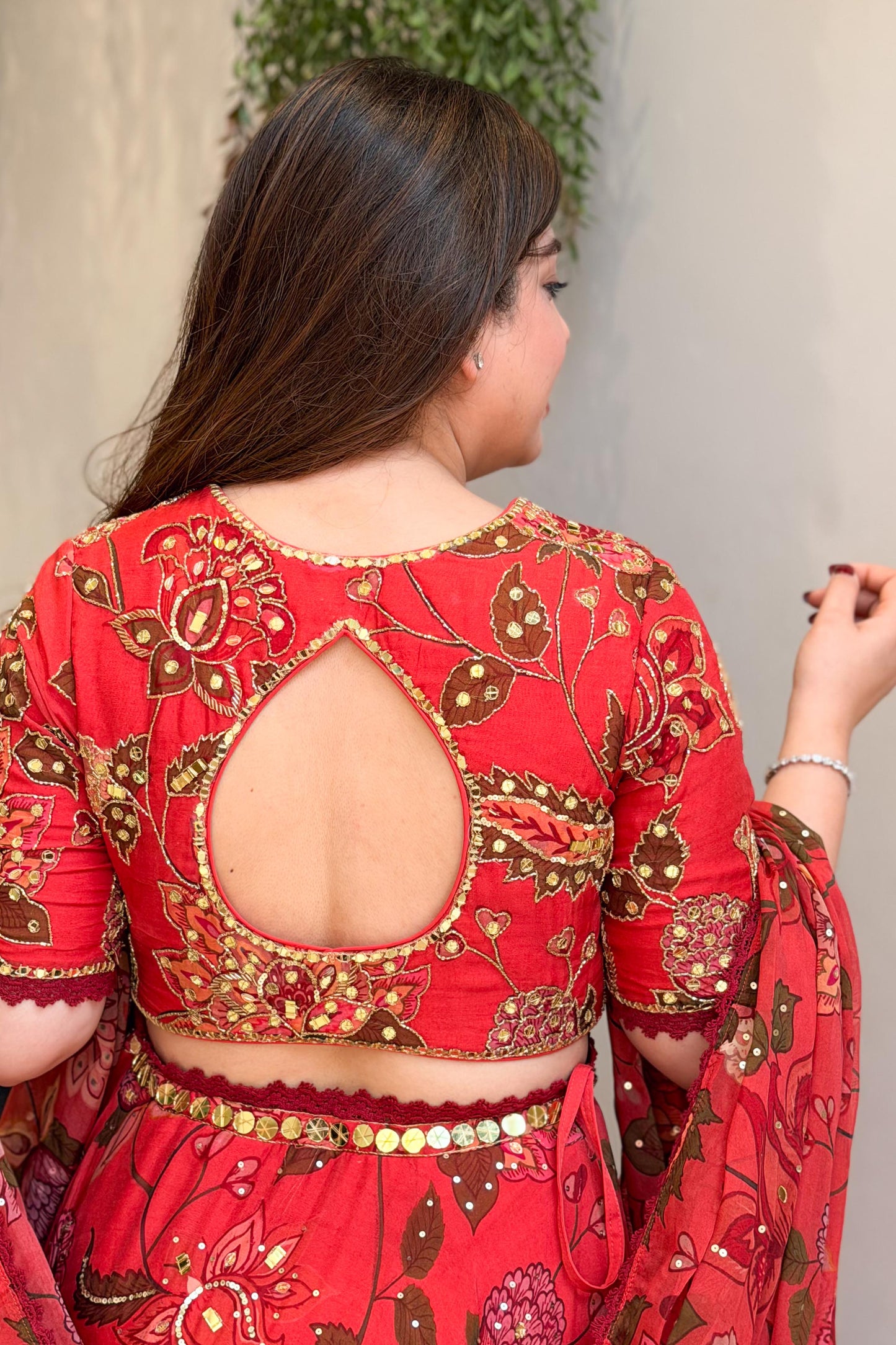 Raabta Floral Embroidered Lehenga