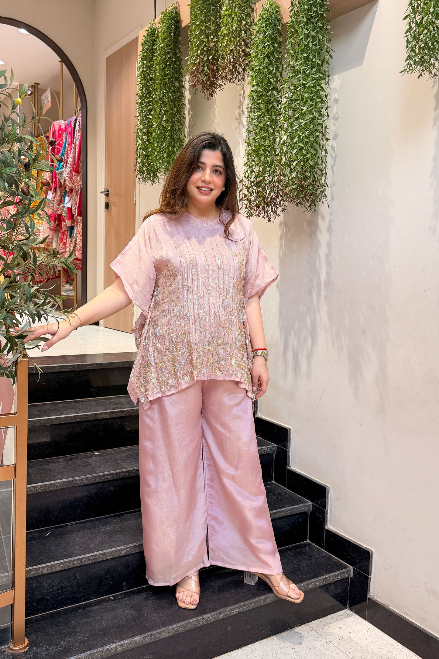 Avika Embroidered Co ord Set