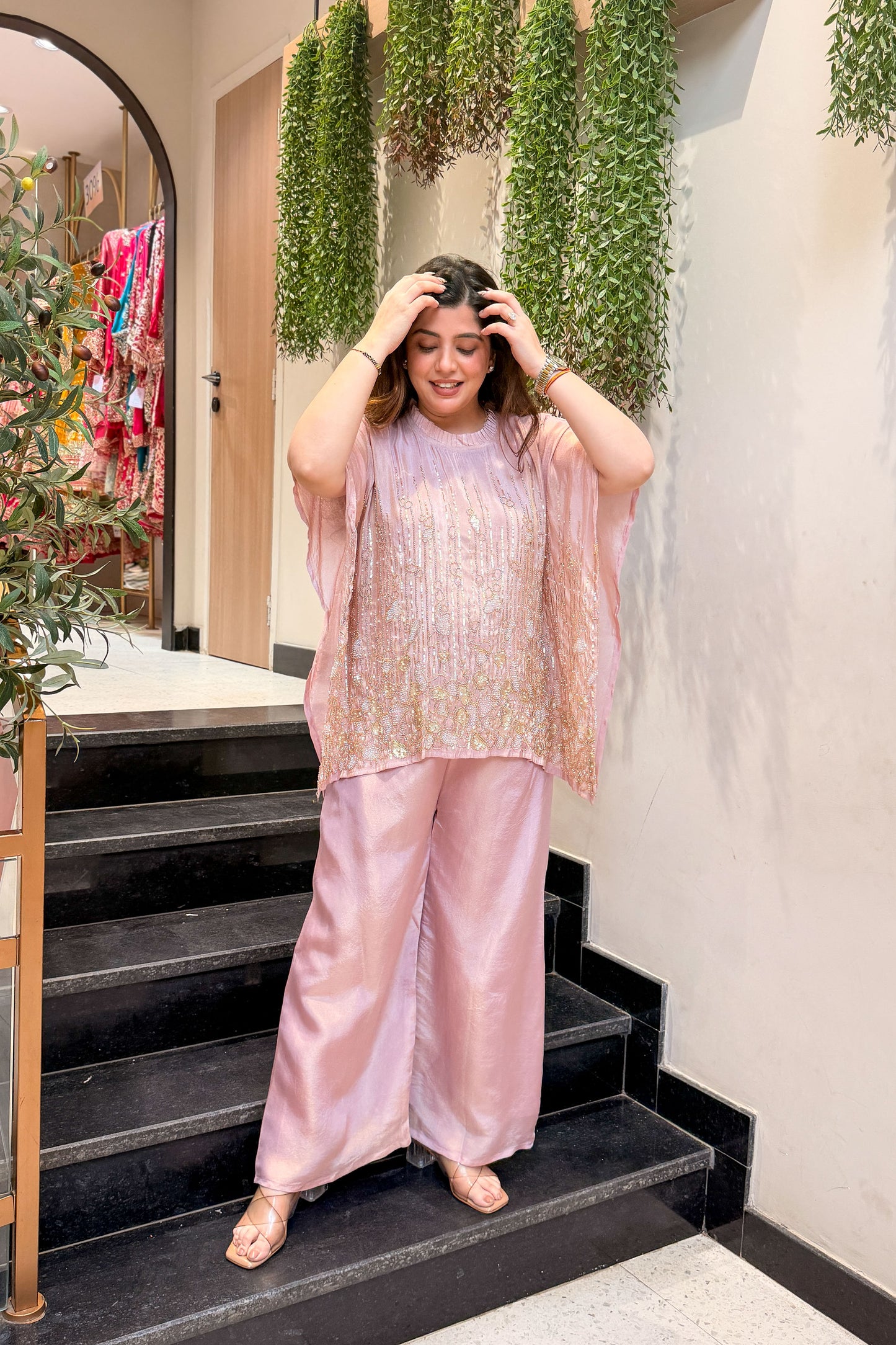 Avika Embroidered Co ord Set