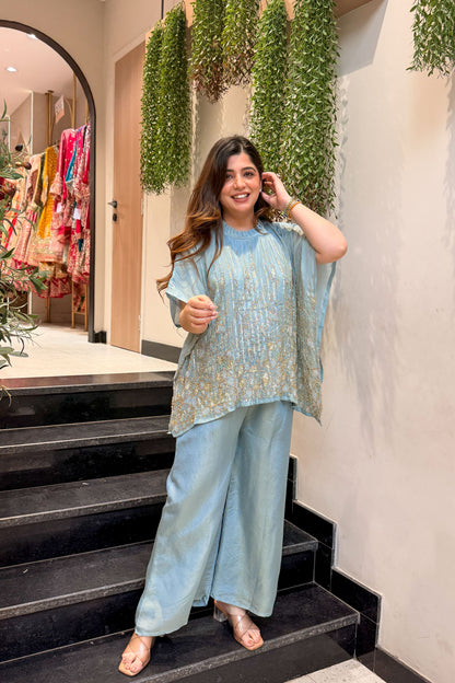 Avika Embroidered Co ord Set