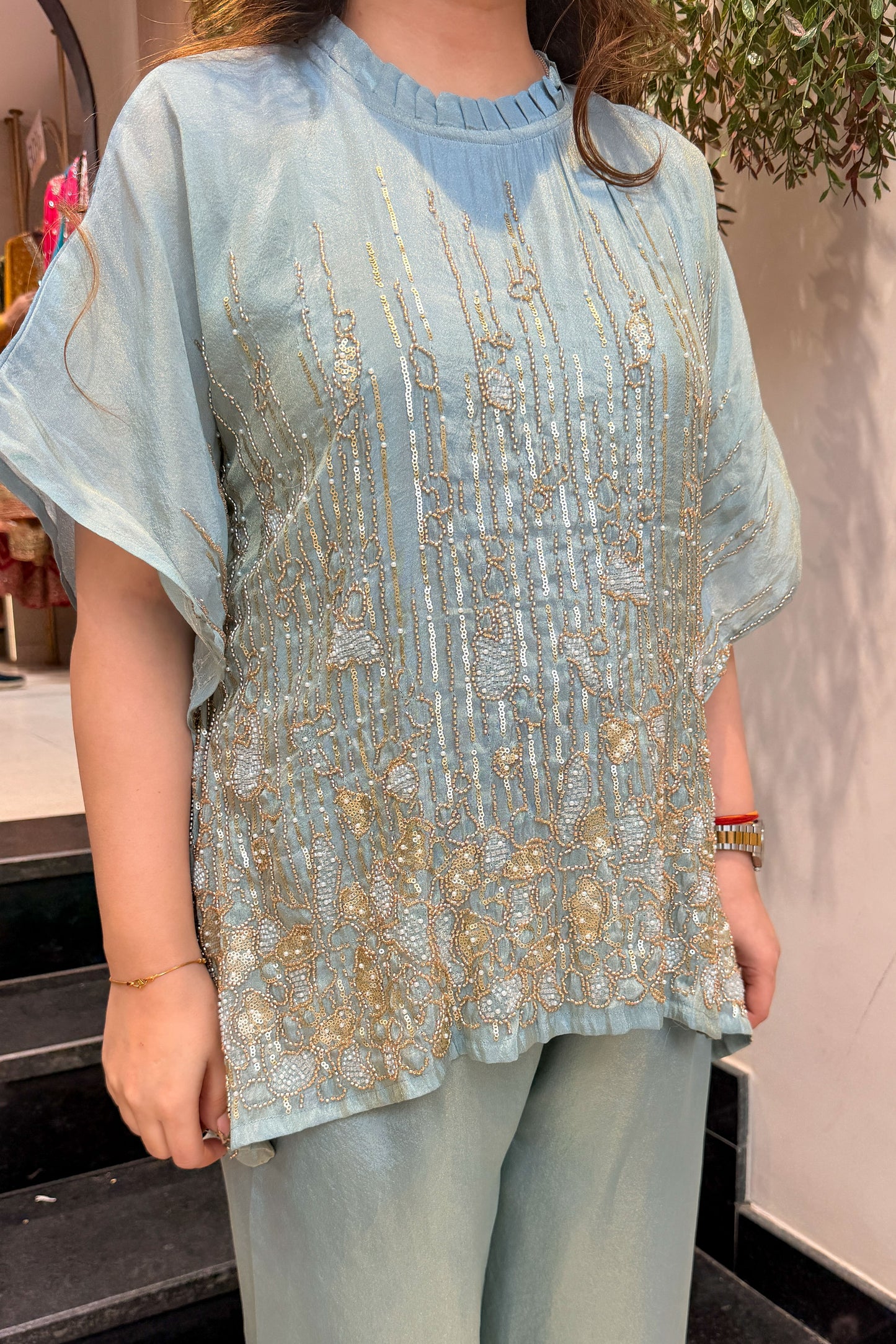 Avika Embroidered Co ord Set
