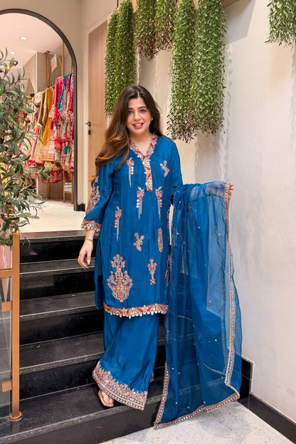 Revka Embroidered Suit Set
