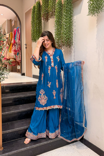 Revka Embroidered Suit Set