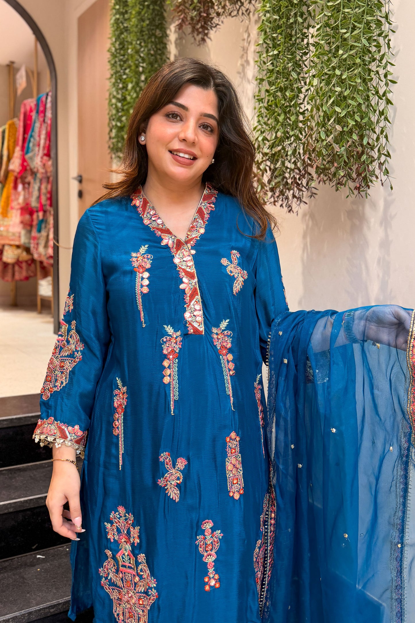 Revka Embroidered Suit Set