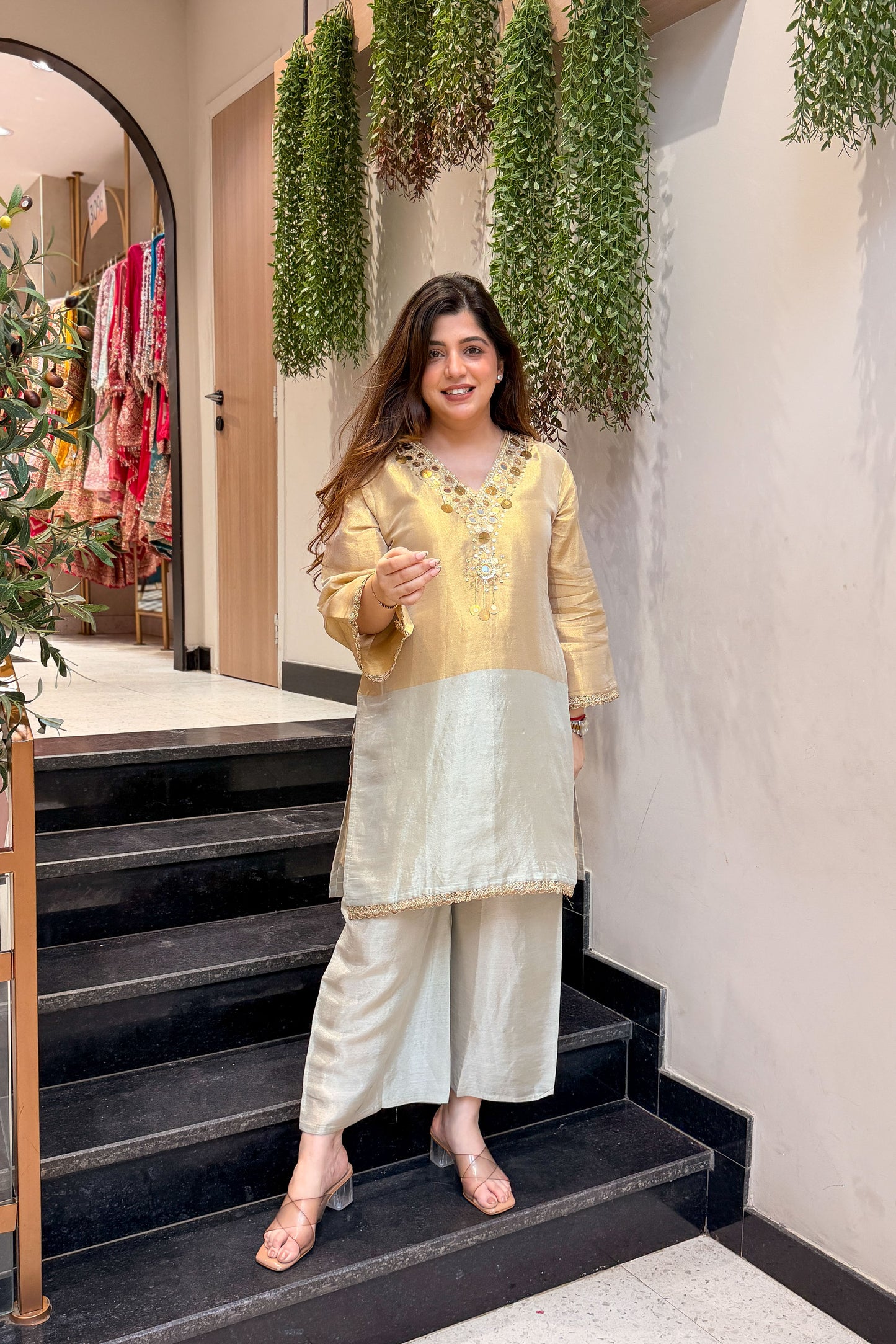 Shifaya Embroidered Co ord Set