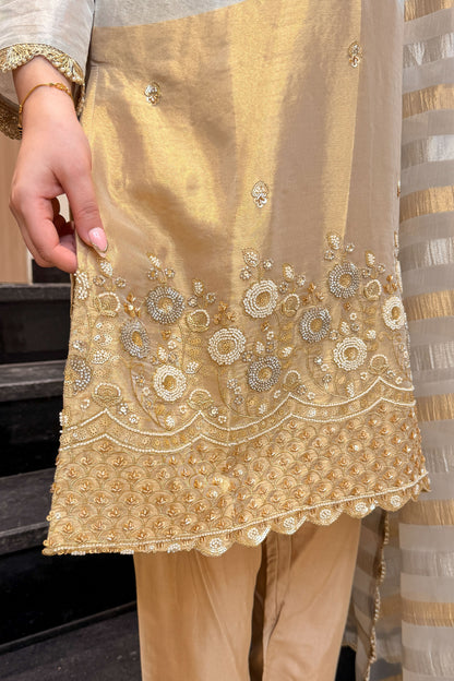 Sarini Hand Embroidered Suit Set