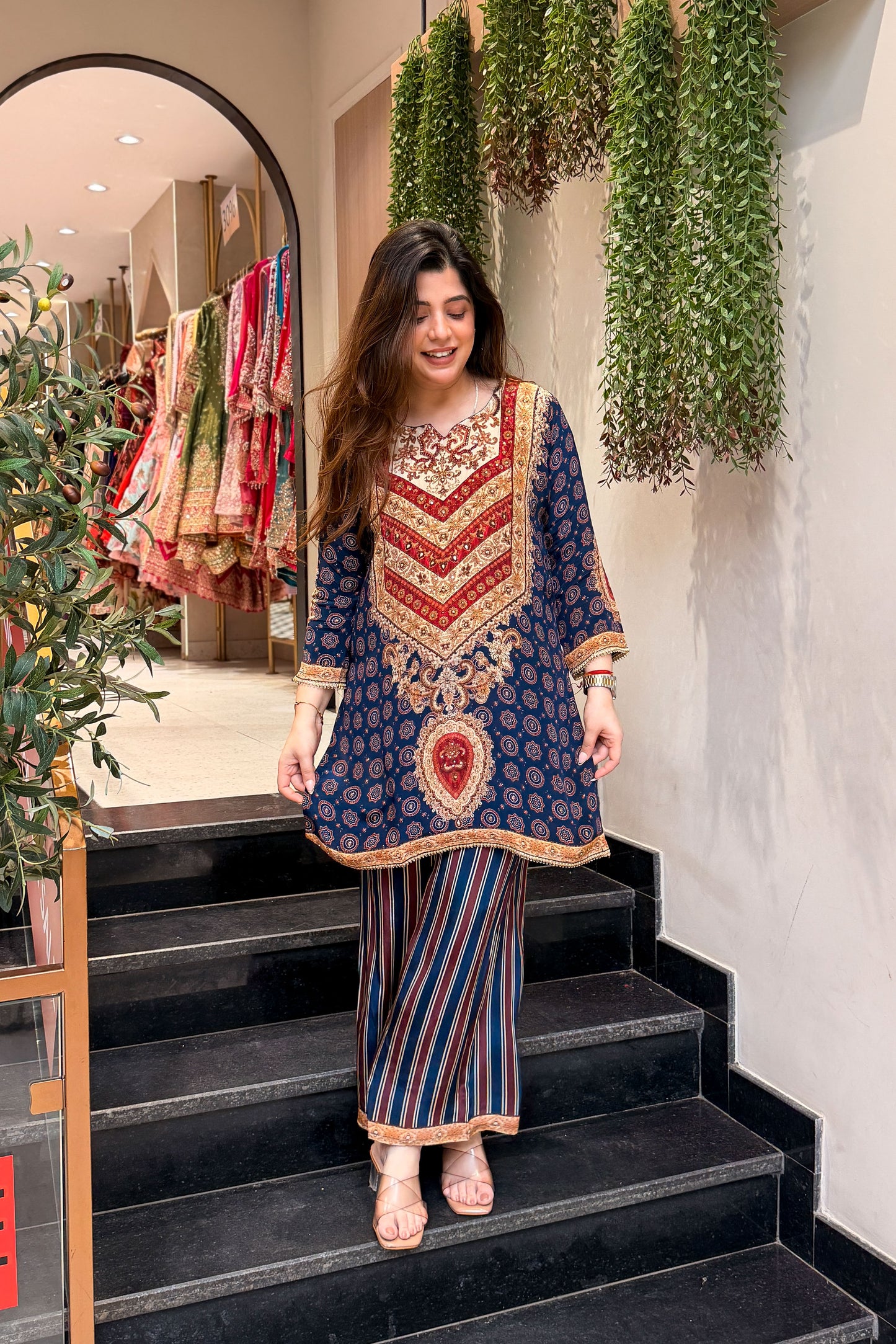 Anokhi Floral Printed Co ord Set