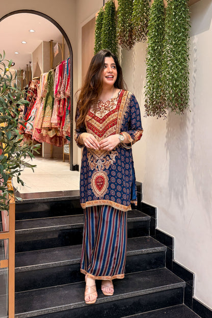 Anokhi Floral Printed Co ord Set