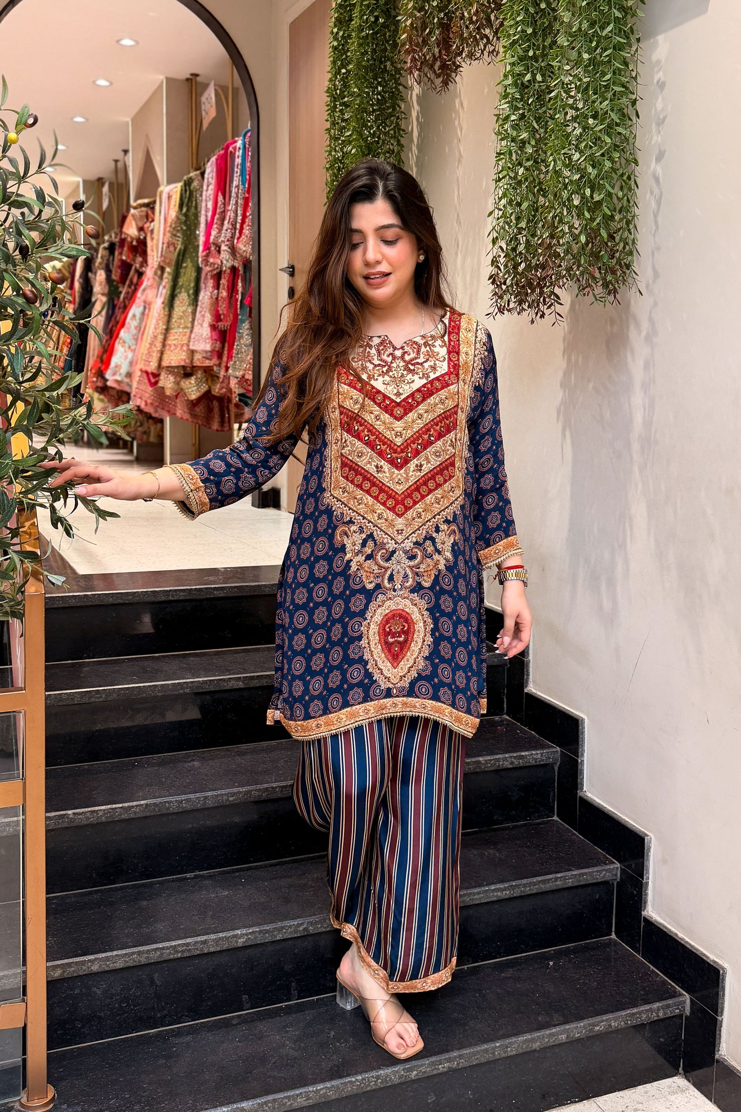 Anokhi Floral Printed Co ord Set
