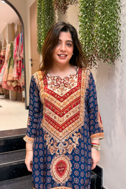 Anokhi Floral Printed Co ord Set