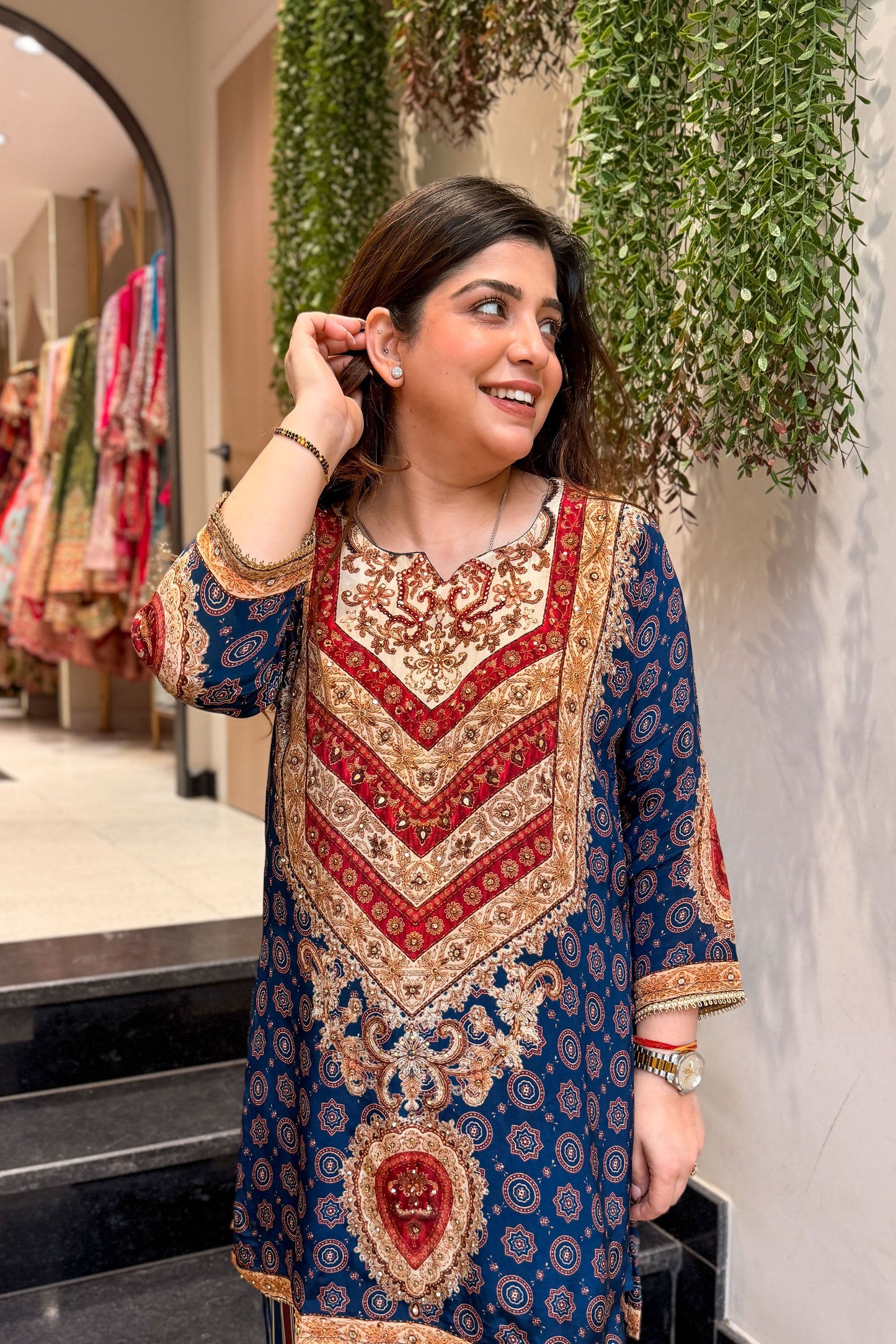 Anokhi Floral Printed Co ord Set