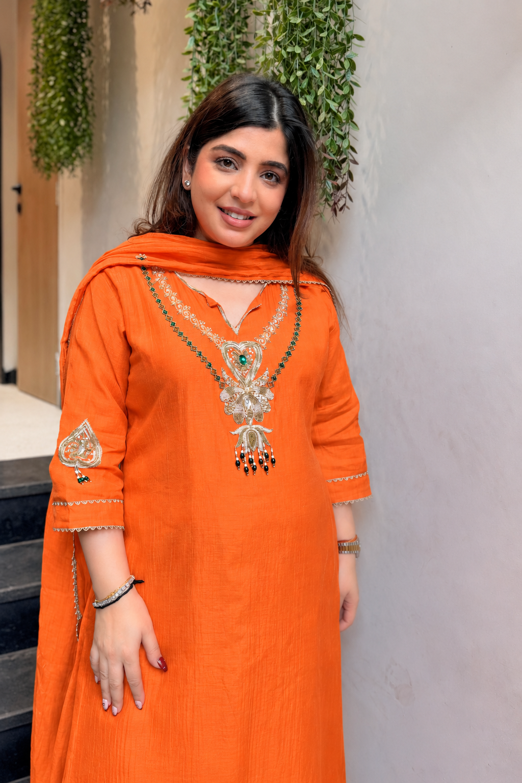 Narmina Hand Embroidered Suit Set