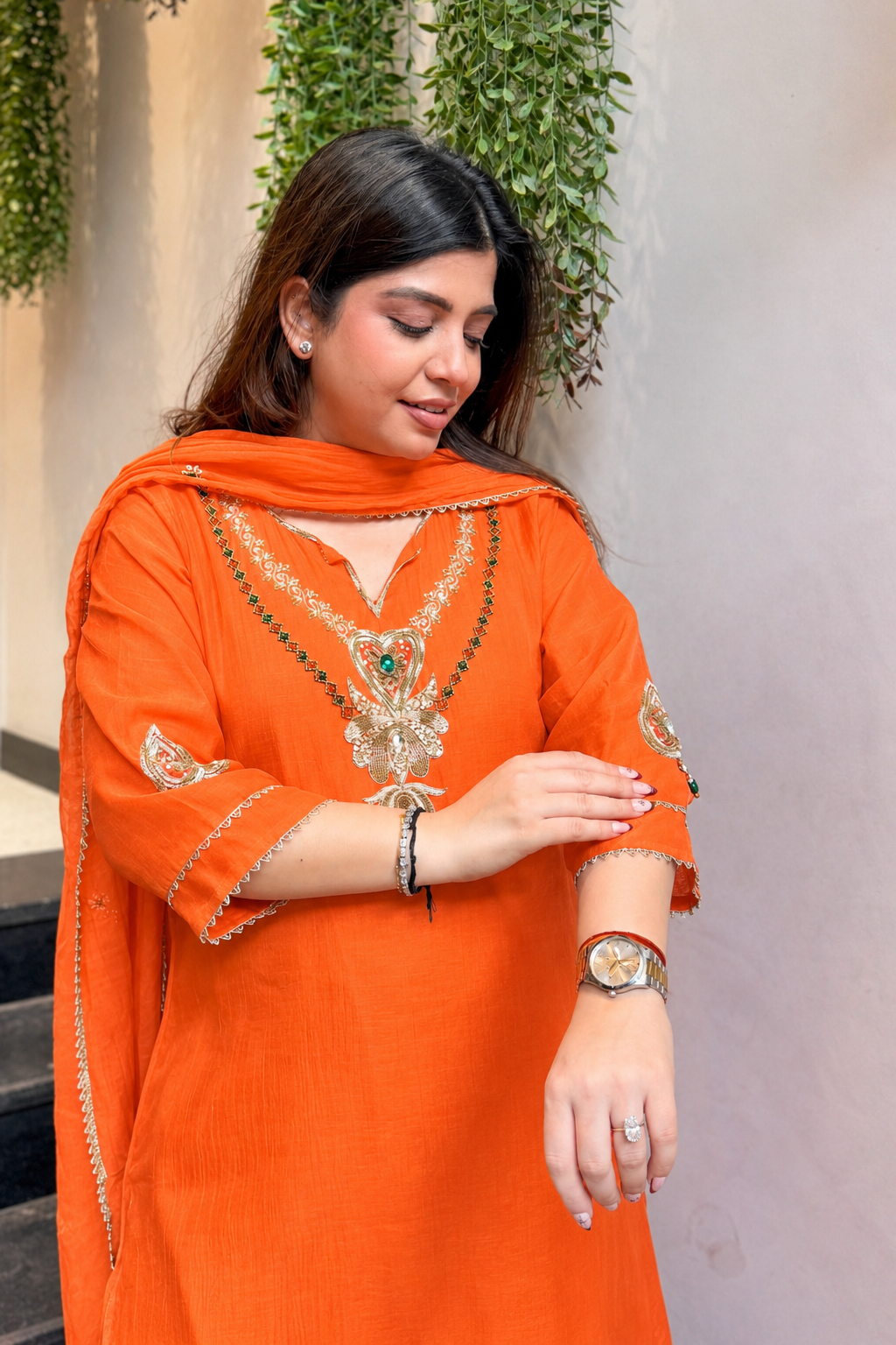 Narmina Hand Embroidered Suit Set